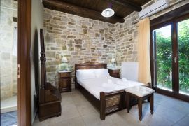 Cozy Stone Villa, Falassarna, bedroom 1a