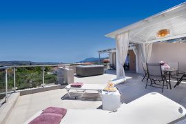 Slavena Suite, Perivolia, private terrace 1