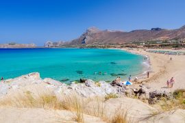 Excursions with private driver, Chania, falassarna beach 1