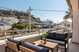 Modern Dream Apartment, Platanias, balcony platanias view 1c