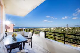 Villa Pantelis, Agia Triada, balcony sea view 1b