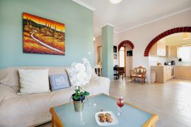 Irini Apartment II, Kalyves, open plan area 1a